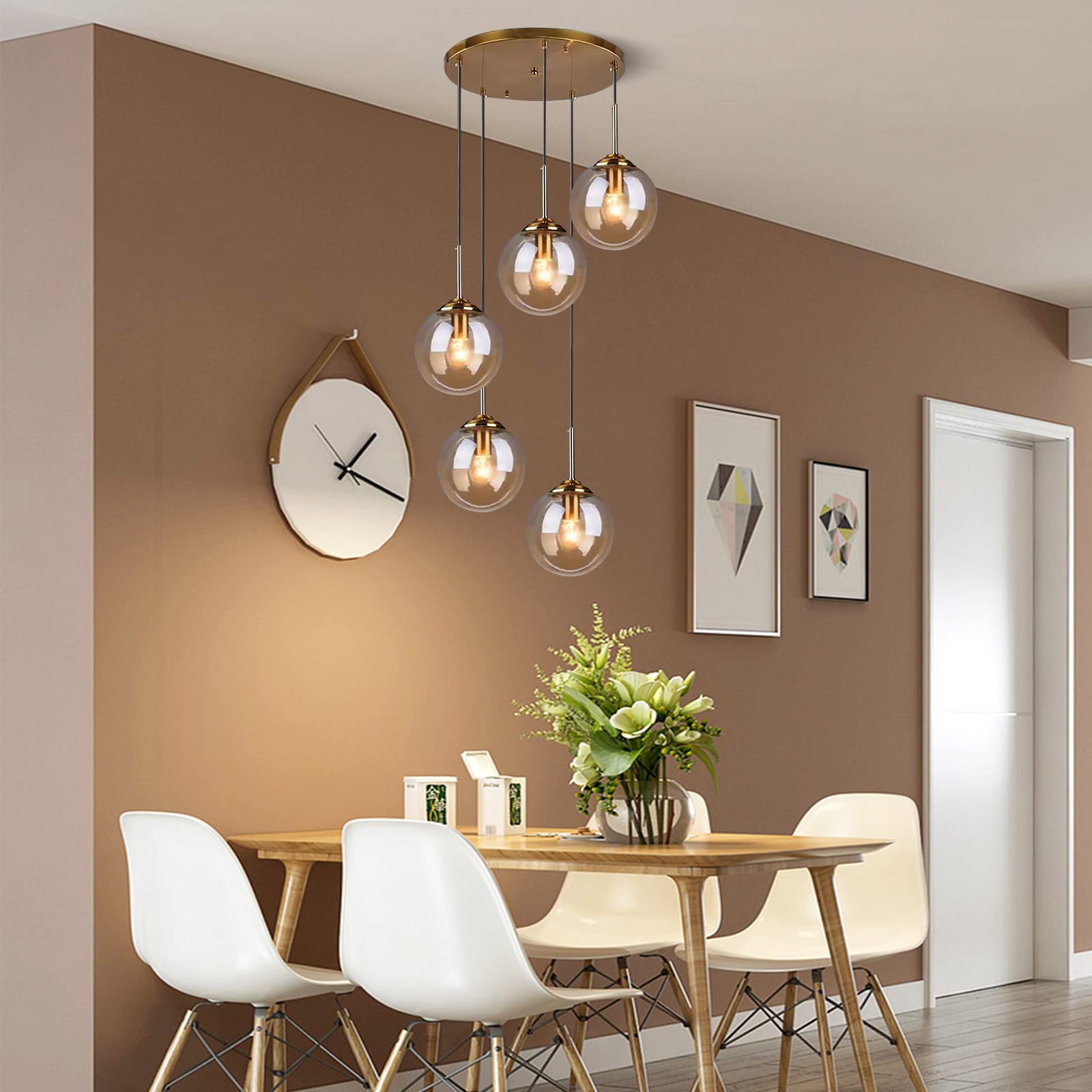 Amazon.com: Pendant Lights, Industrial V-intage 5 Way